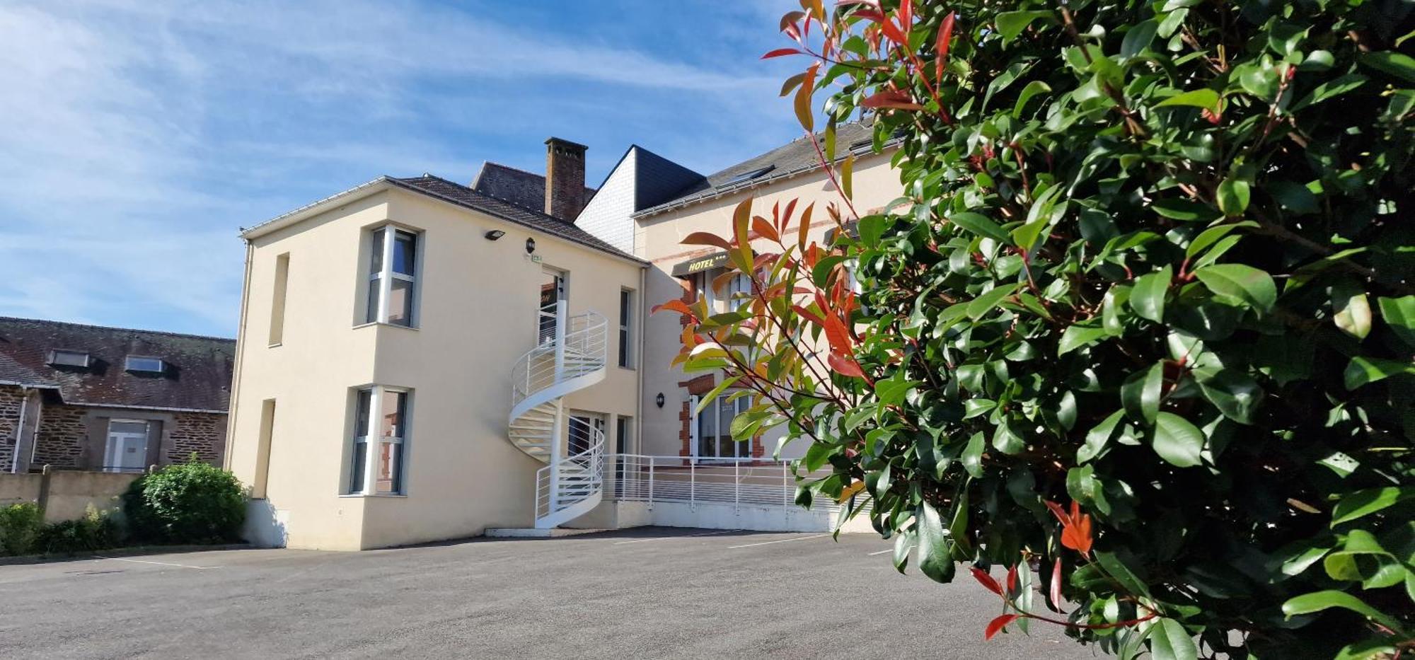 Guer Hotel Le Bellevue מראה חיצוני תמונה