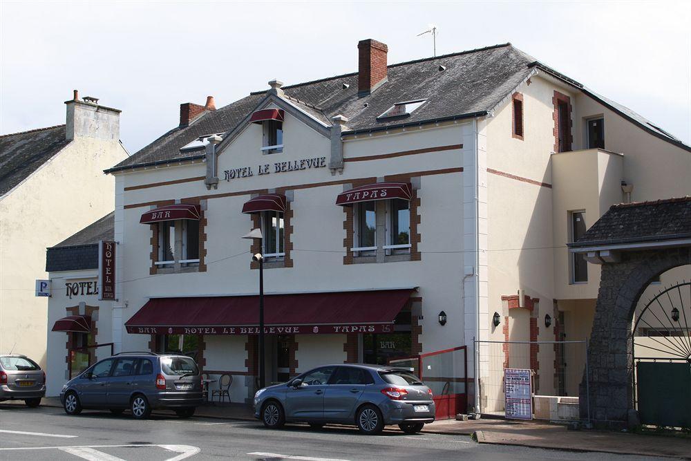 Guer Hotel Le Bellevue מראה חיצוני תמונה